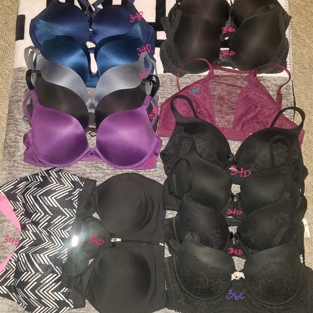 14 Victoria Secret Bras (Bundle Only) **READ**